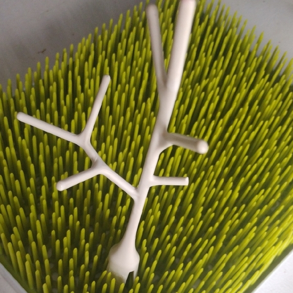 Green Drying Rack with White Tree Accessory - Picture 4 of 15